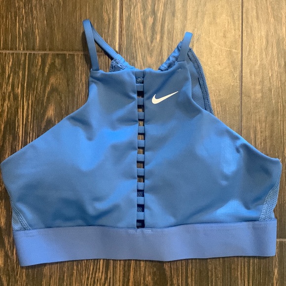 Nike blue sports bra